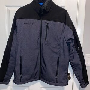 Free Country Men's Black and Dark Gray 3 in 1 System Jacket
